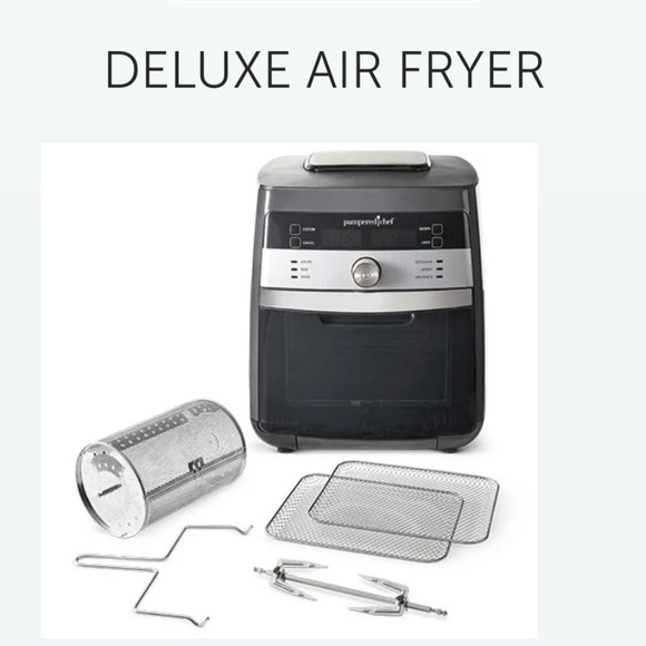 Pampered Chef Deluxe Air Fryer - Picture 2 of 4